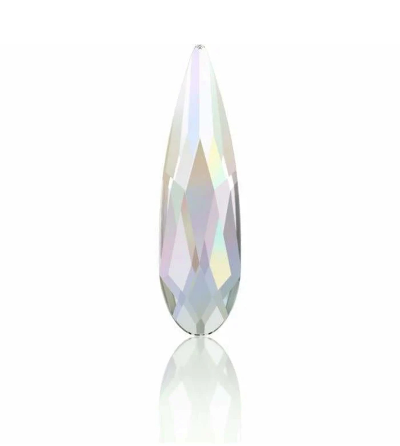 Swarovski Raindrop Aurore Boreale Flatback (Bulk)