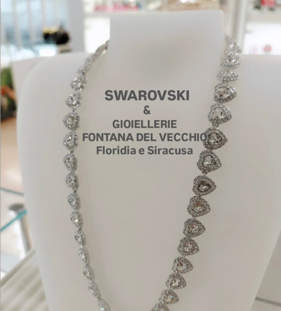 SWAROVSKI GIOIELLERIE FONTANA DEL VECCHIO FLORIDIA E SEIRACUSA