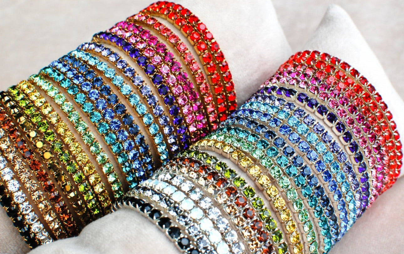 Swarovski Crystal Stretch Bracelets (ALL COLORS)