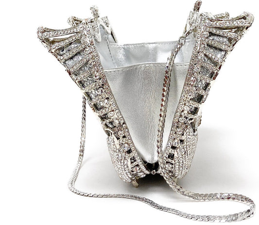 Evening Bag Swarovski Crystal Purse Clutch