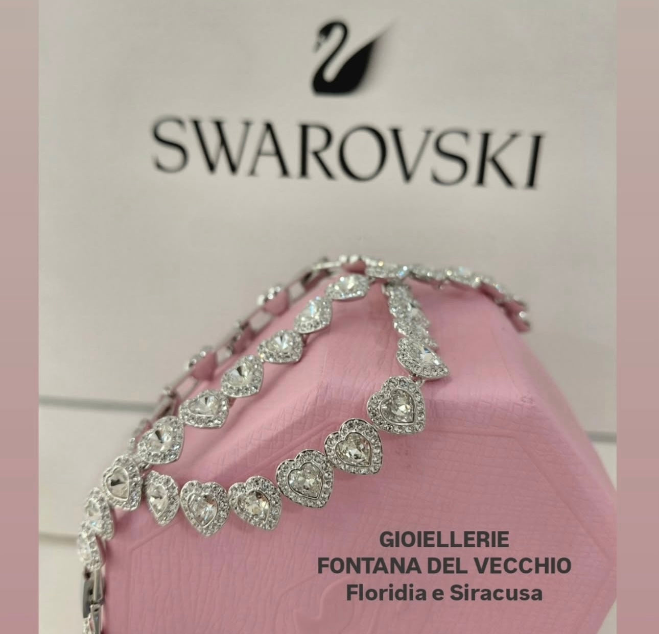 SWAROVSKI GIOIELLERIE FONTANA DEL VECCHIO FLORIDIA E SEIRACUSA (SET)