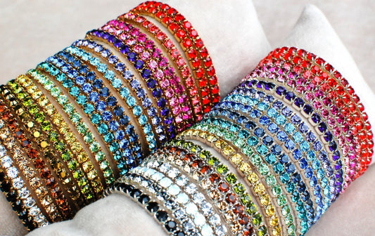 Swarovski Crystal Stretch Bracelets (ALL COLORS)