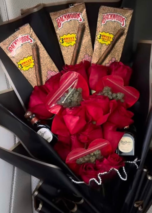 Valentines BackWoods Dream Rose Bouquets Gift